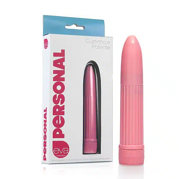 Personal vibrador multi-velocidade 13cm Rosa - Adão e Eva