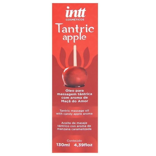 Intt tantric apple - Óleo para massagem tântrica com aroma de maçã do amor 130ml - Image 4