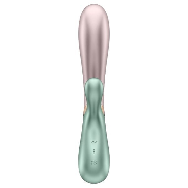 Estimulador Clitoriano e Ponto G Com 2 Motores e Aplicativo - Satisfyer Hot Lover - Verde - Image 3