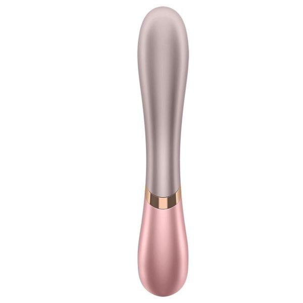 Estimulador Clitoriano e Ponto G Com 2 Motores e Aplicativo - Satisfyer Hot Lover - Rosa - Image 5
