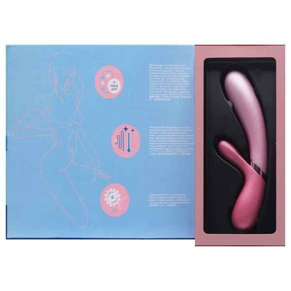Estimulador Clitoriano e Ponto G Com 2 Motores e Aplicativo - Satisfyer Hot Lover - Rosa - Image 6