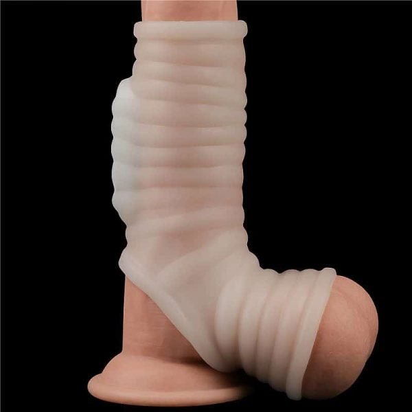 Capa Peniana com vibrador e anel de Escroto Wave - Lovetoy - Image 2