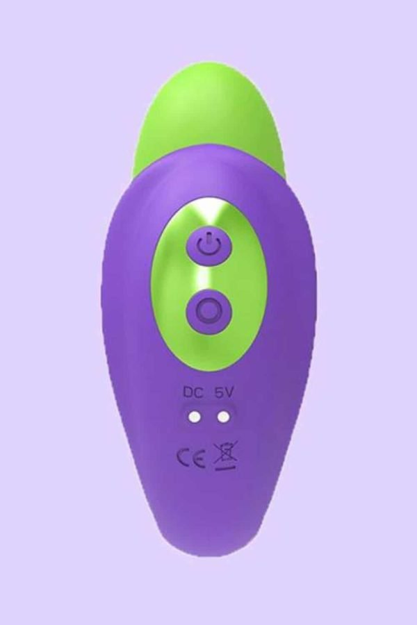 Intt Orgasmic Vibrador Estimulador de Ponto G e Clitóris em Silicone com 10 Modos de Vibração e Pulsação, Motor Duplo - Image 3
