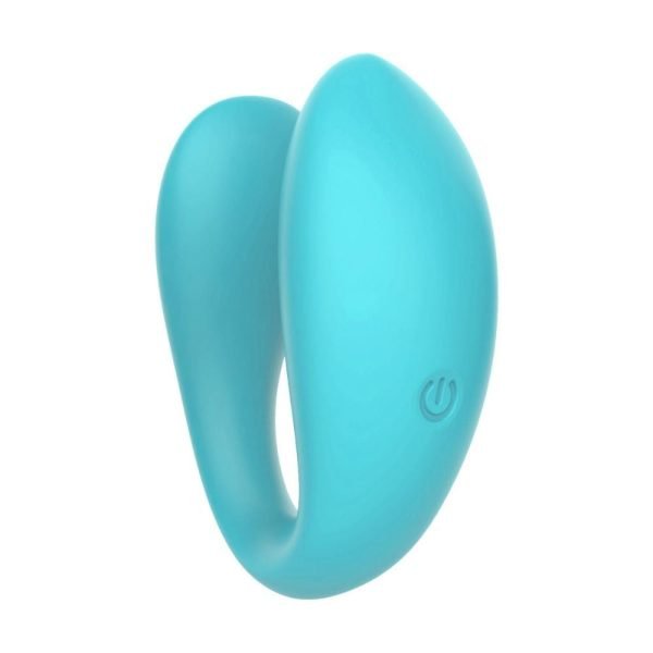 Vibrador de Casal Sincronia Azul - Intt Cosméticos - Image 5