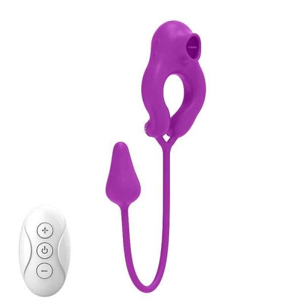 Vibrador de Ponto G e Clitóris com Bullet Lick Egg 10 modos de vibração - ALWUP - Image 5