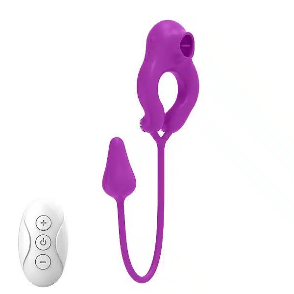 Vibrador de Ponto G e Clitóris com Bullet Lick Egg 10 modos de vibração - ALWUP - Image 5