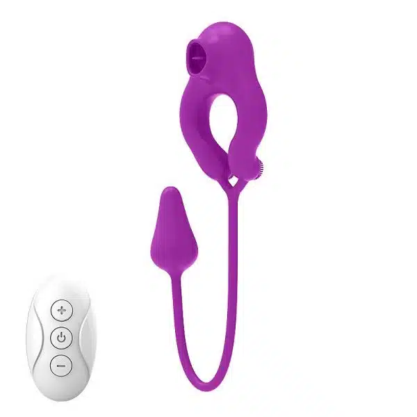 Vibrador de Ponto G e Clitóris com Bullet Lick Egg 10 modos de vibração - ALWUP - Image 2