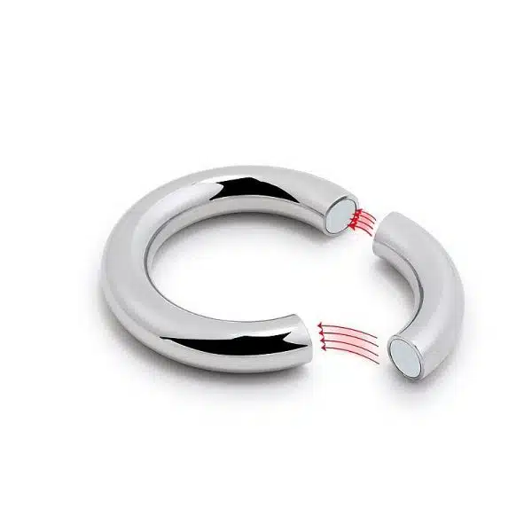 Anel Peniano de Aço Inoxidável com fecho de ímã - 3,0 cm - Image 4