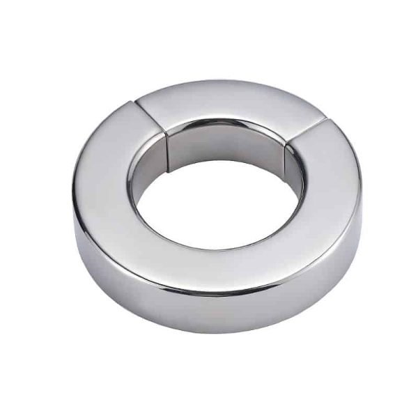 Anel Peniano de Aço Inoxidável com fecho de ímã - 3,5 x 1,4 cm - Image 2