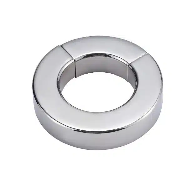 Anel Peniano de Aço Inoxidável com fecho de ímã - 3,5 x 1,4 cm - Image 2