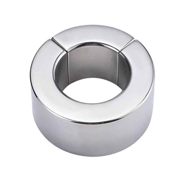 Anel Peniano de Aço Inoxidável com fecho de ímã - 3,5 x 3,0 cm - Image 3