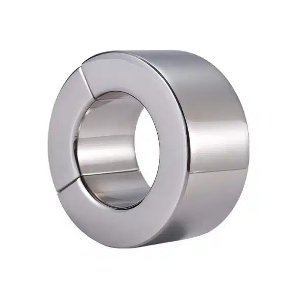 Anel Peniano de Aço Inoxidável com fecho de ímã - 3,5 x 3,0 cm - Image 2
