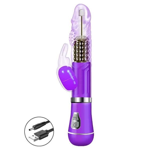 Vibrador Rotativo de Coelho - Recarregável - Image 3