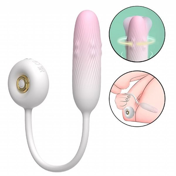 Vibrador Bullet Rotativo Tangle Toy 9 modos de vibração