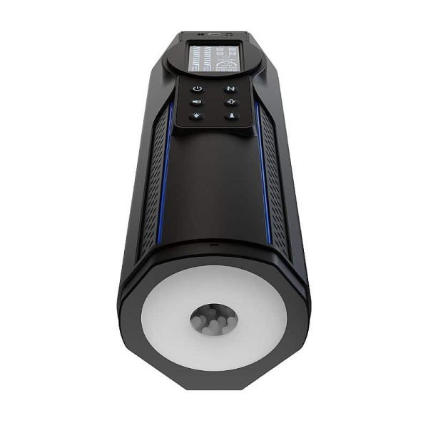 Meishang Masturbador Lanterna com Vai e Vem e Voz com Led 10 Modos de Vibração - Image 7