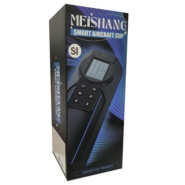 Meishang Masturbador Lanterna com Vai e Vem e Voz com Led 10 Modos de Vibração - Image 9