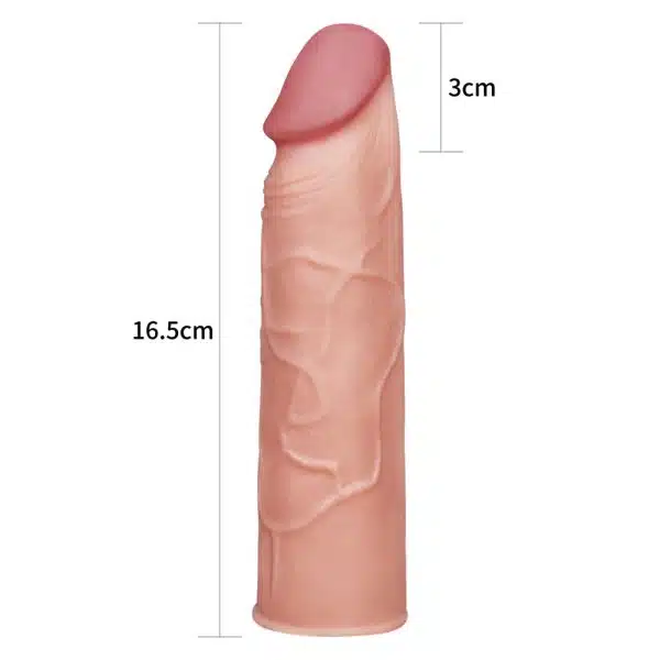 Capa Peniana Extensora 17Cm para aumento Lovetoy - Image 5