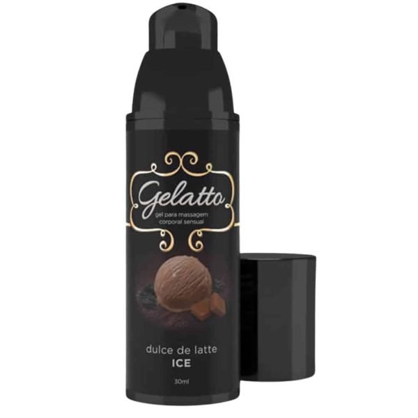 Gel lubrificante beijável gelatto dulce de latte - 30ml - Image 2