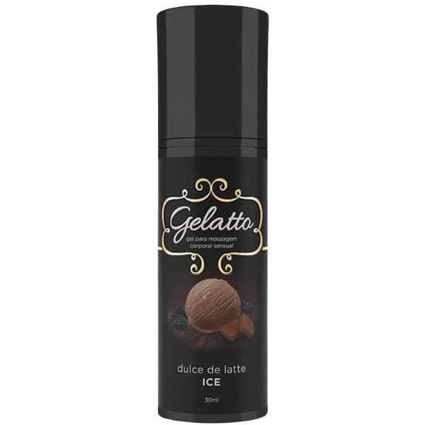 Gel lubrificante beijável gelatto dulce de latte - 30ml - Image 3