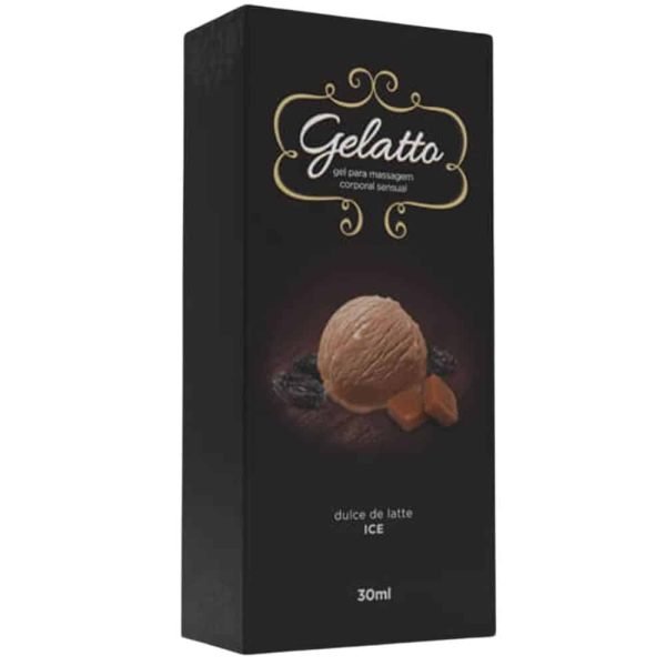 Gel lubrificante beijável gelatto dulce de latte - 30ml - Image 4