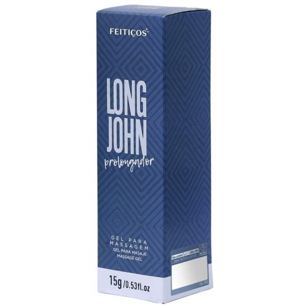 Long John - Gel lubrificante Prolongador de ereção e Retardante masculino com óleo de gengibre - Feitiços 15g - Image 3