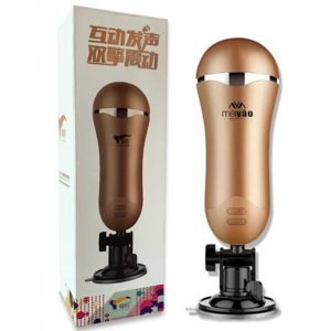 Masturbador Masculino com Ventosa e Vibro Recarregável via USB