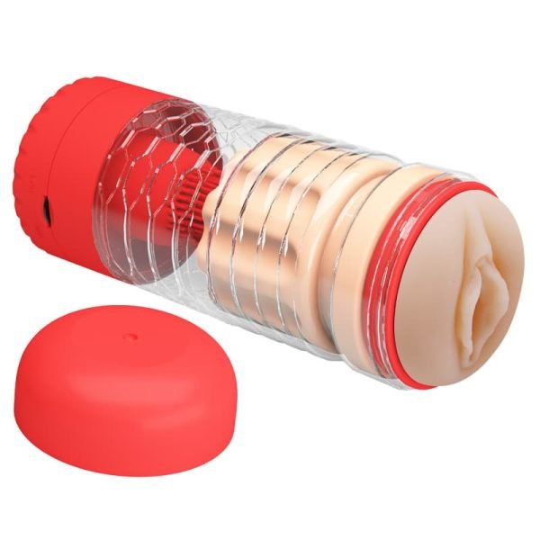 Pretty Love Emily - Masturbador de Vagina Realística com Língua Vibratória e Vibração Multivelocidade em Cyberskin - Image 2