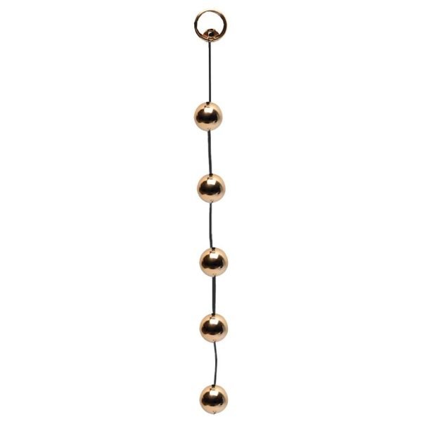 Less Bolinha tailandesa Dourado G metalizada hard - Image 2