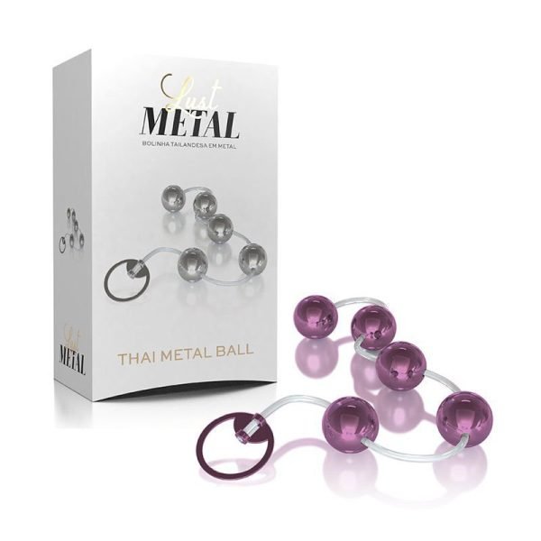 Bolinha Tailandesa HARD METAL Lilás - Adao e Eva