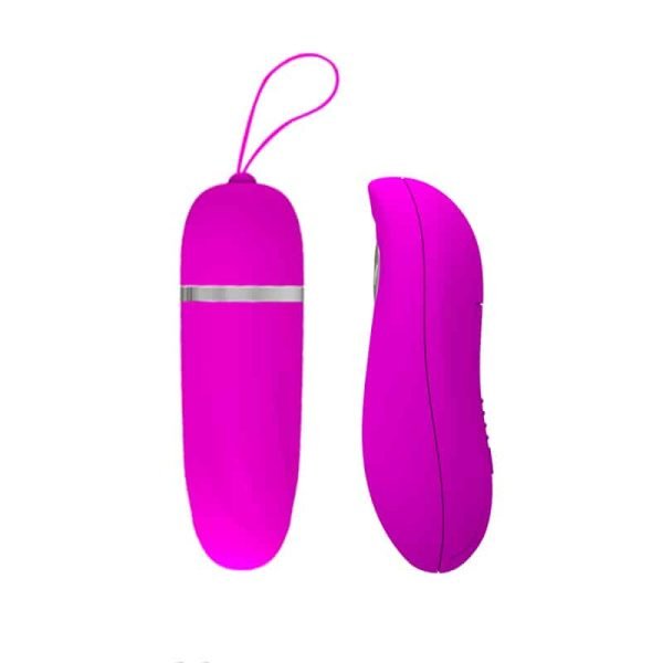 Pretty love debby - Cápsula vibratória com 12 modos de vibração, controle remoto sem fio e resistente à água - Roxo - Image 4