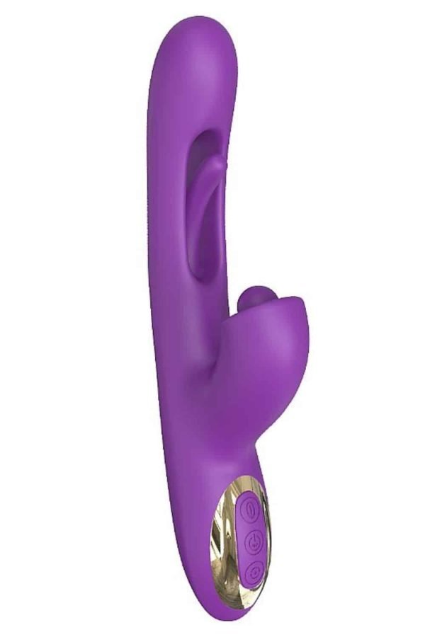 Vibrador de Ponto G e Clitóris com 7 modos de rotação 360° e Dedilhar Slap - ALWUP - Image 2