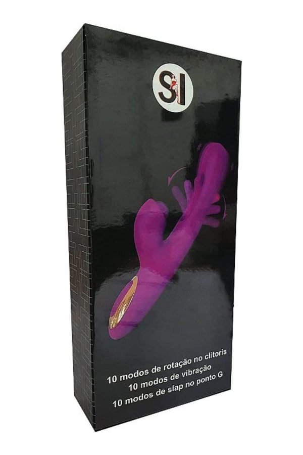 Vibrador de Ponto G e Clitóris com 7 modos de rotação 360° e Dedilhar Slap - ALWUP - Image 5