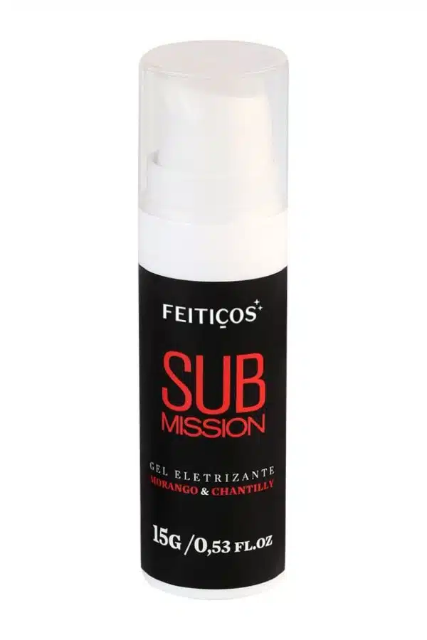Gel Estimulante Beijável com Efeito Eletrizante e Sabor Morango & Chantilly - Feitiços Aromáticos Sub Mission | 15g - Image 2
