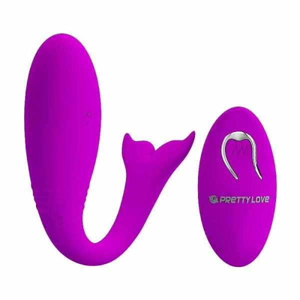 Pretty love Jordyn - Vibrador de ponto g recarregável em forma de baleia com 12 modos de vibração e controle remoto - Image 4