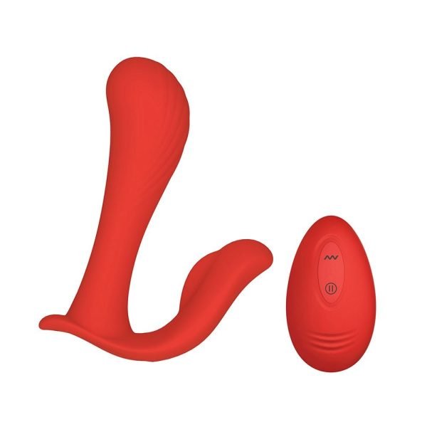 Vibrador Estimulador de Ponto G e Clitóris em Silicone com 10 Modos de Vibração Controle sem Fio - Intt Heaven Luxury - Image 2