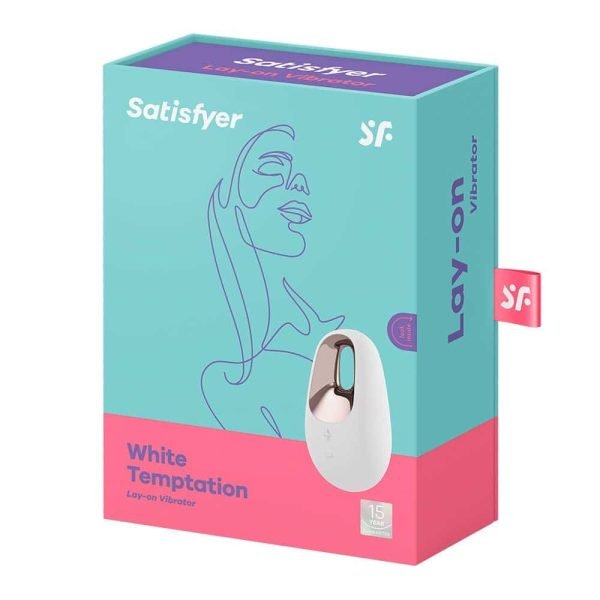 Satisfyer white temptation vibrador clitoriano com 10 modos de vibração e 5 intensidades - Image 7
