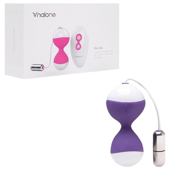 Vibrador Miu Miu com Excitador e Controle Remoto - Nalone - Image 2