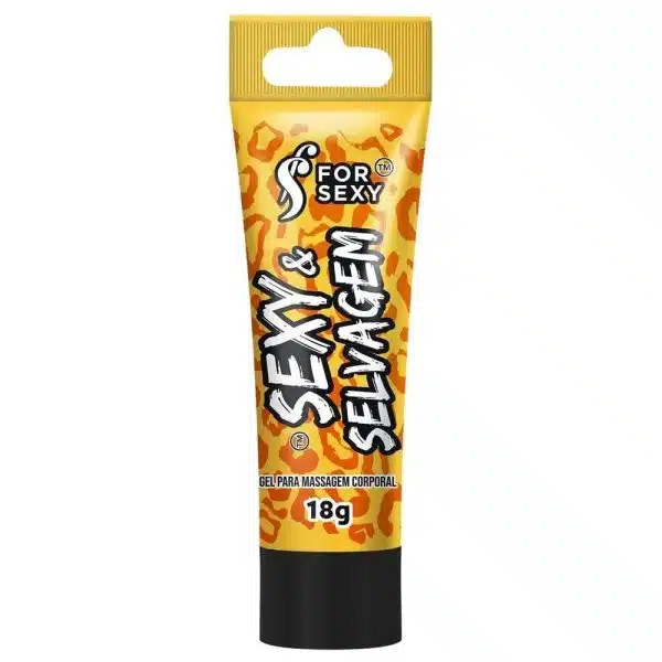 Sexy E Selvagem Gel Excitante Multisensações 18G For Sexy