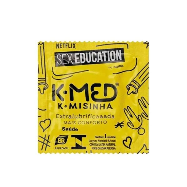 Preservativos K-Misinha Tradicional Sex Education com 8 Unidades - Image 2