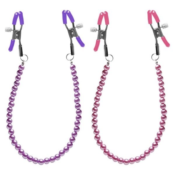 Grampos Para Mamilos Pérolas
