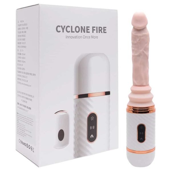 Máquina Do Sexo Cyclone Fire Dibe com 7 variações de movimentos de vai e vem