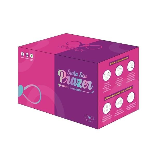 Cinta Strap-On Com Prótese Com Vibro - Image 10