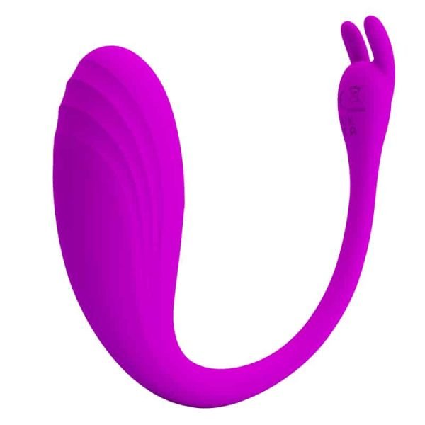 Bullet Recarregável em silicone com 12 modos de vibrações e controle remoto via app - Pretty love Catalina - Image 3