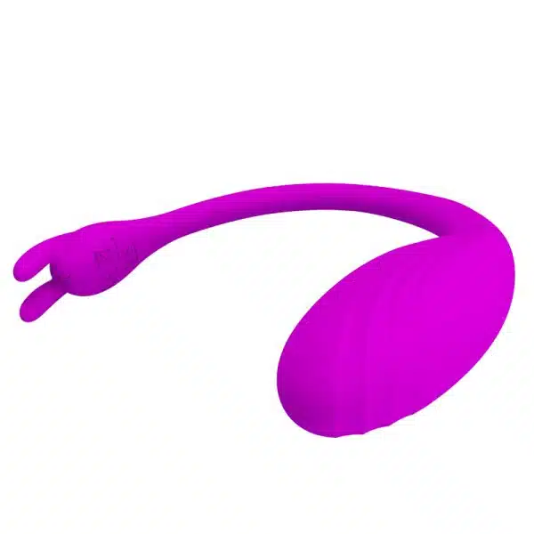 Bullet Recarregável em silicone com 12 modos de vibrações e controle remoto via app - Pretty love Catalina - Image 4