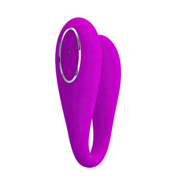 Pretty love August - Vibrador para casal recarregável com 12 modos de vibração por controle bluetooth - Image 16