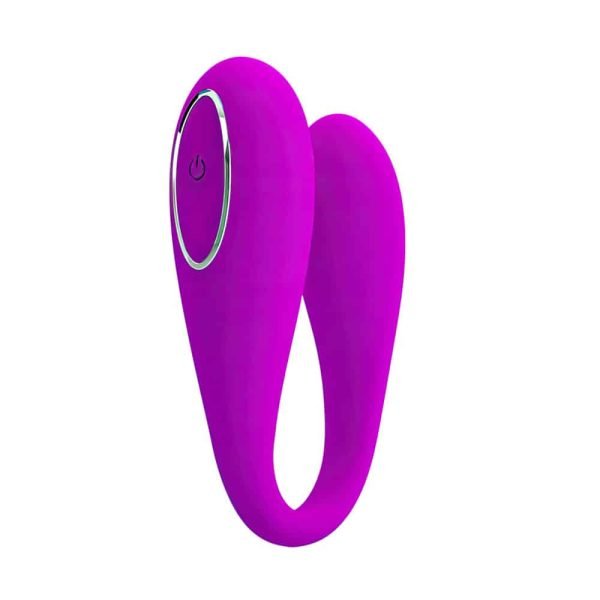 Pretty love August - Vibrador para casal recarregável com 12 modos de vibração por controle bluetooth - Image 6