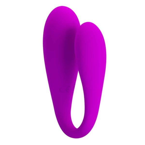 Pretty love August - Vibrador para casal recarregável com 12 modos de vibração por controle bluetooth - Image 5