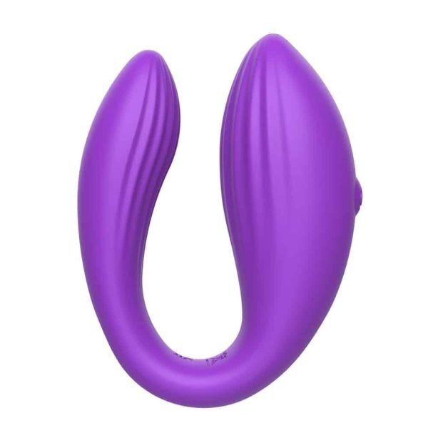 Vibrador para Casal Roxo com 10 Modos de Vibração,com Controle via Aplicativo - Mannuo - Image 3