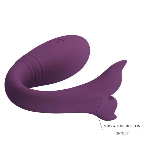 Vibrador para Casal com 12 Modos de Vibração,com Controle via Aplicativo Jayleen - Pretty Love - Image 15