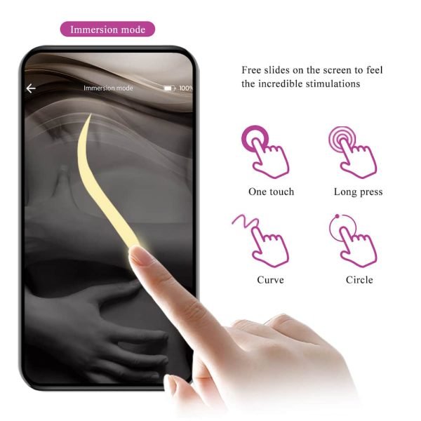 Vibrador para Casal com 12 Modos de Vibração,com Controle via Aplicativo Jayleen - Pretty Love - Image 20